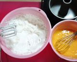 Foto langkah ke 6 dari resep Cheese chiffon cake ekonomis(Slice cheese).