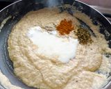 A picture of step 4 of Paneer Korma.