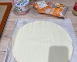 Une image de l'étape 2 de Triangles fourrés au Lardons et à la Mimolette.