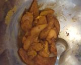 A picture of step 1 of Karahi Chicken 🐔.