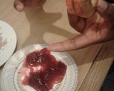 A picture of step 7 of Jam tarts with coconut.