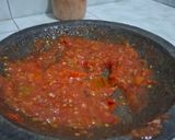 Foto langkah ke 2 dari resep Plecing Kangkung Rebus Sambal Tomat Segar.