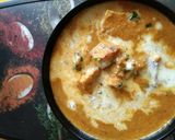 A picture of step 7 of Paneer Makhani.