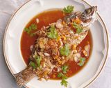 รูปขั้นตอนการทำที่ 4 ของ กะพงกรอบสามรส v.2 🐟 / Sweet & sour deep-fried fish 🐟