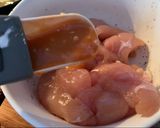 A picture of step 2 of Easy homemade stir fry sweet chilli chicken with egg noodles.