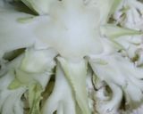A picture of step 1 of Grilled Cauliflower.