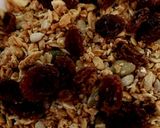 A picture of step 2 of My Healthy Granola Breakfast ❤#Kitchenwordsearch#Breakfast.