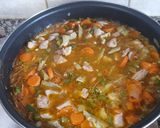 Foto del paso 4 de la receta Fideos con pollo y verduras
