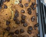 A picture of step 6 of Chocolate chip banana bread.