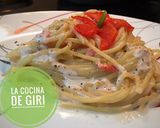Foto del paso 2 de la receta: Espaguetti Con Salmón ahumado
