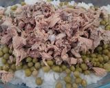 Foto del paso 1 de la receta: Ensalada de arroz con caballa y otros