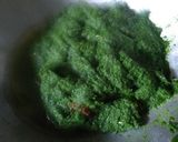 A picture of step 2 of Cheese coriander dip.