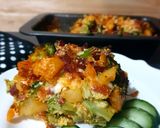 Foto langkah ke 4 dari resep Bacon & Veggies Baked.
