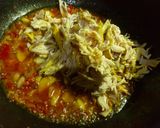 Foto langkah ke 4 dari resep Rabuk Ayam (memanfaatkan sisa olahan ayam).