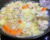 A picture of step 4 of Cream Stew.