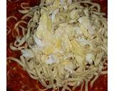 Mie Tarempa Lembab khas Kepulauan Riau langkah memasak 8 foto