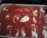 Foto del paso 5 de la receta: Polenta con queso salsa y albóndigas