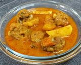 A picture of step 10 of Mutton Curry.
