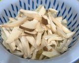 Hình bước làm 1 của món Súp Đậu Hà Lan Nấm Chay