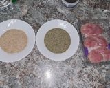 Foto del paso 3 de la receta: Milanesa de pavo sin gluten y sin huevo 🦃