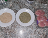 Foto del paso 3 de la receta: Milanesa de pavo sin gluten y sin huevo 🦃