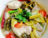 รูปขั้นตอนการทำที่ 4 ของ ต้มผักกาดดองหมูสามชั้น
