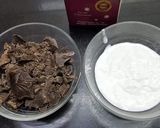 A picture of step 4 of Cakey brownies.