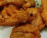 A picture of step 3 of Veggies chilli besan fry.