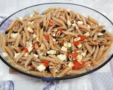 Pas rețetă Paste (pennette) cu vinete, roșioare și mozzarella 6 fotografie