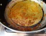 A picture of step 6 of Schezwan matar paneer corn masala.