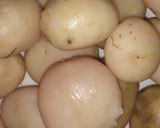 A picture of step 1 of Chana daal and aloo ke kabab.