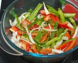 Foto del paso 1 de la receta Papillote de salmón y verduras en airfryer