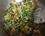 A picture of step 1 of Bisibele bath.