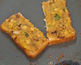 A picture of step 4 of Masala Aloo Bread Toast In10 Minutes/ Open Bread Toast With Spicy Mash Potato for Monsoon.