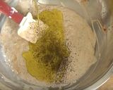 A picture of step 3 of Chicken Gyros.