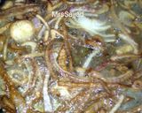 A picture of step 15 of Fish Biryani.