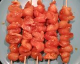 Foto del paso 4 de la receta: Brochetas de pollo thai