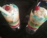A picture of step 9 of Colour royal falooda ice-cream with tragacanth gum & figs.