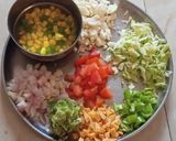 A picture of step 1 of Mix Veggies Soup.