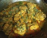 A picture of step 7 of Methi Fenugreek Chicken.