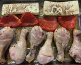 Foto del paso 4 de la receta: Pollo asado con verduras