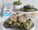 Foto langkah ke 12 dari resep Lemper Bakar Isi Ayam.