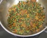 मटर पोहा(mutter poha recipe in hindi) रेसिपी चरण 3 फोटो