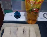 Foto langkah ke 4 dari resep Lumpia ubi ungu keju lumer.