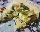 Foto del paso 5 de la receta: Tarta rústica de zapallitos media masa gluten free