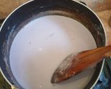 Foto langkah ke 1 dari resep Pudding Jelly Ungu (Taro, Anggur dan Blueberry) in Jar.