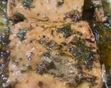 Foto del paso 6 de la receta: "Salmón a la mexicana con vinagreta de cilantro"