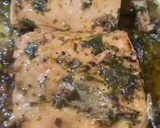 Foto del paso 6 de la receta: "Salmón a la mexicana con vinagreta de cilantro"