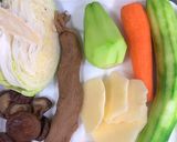 Hình bước làm 1 của món Hủ Tiếu Chay