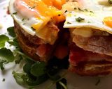 A picture of step 2 of Croque Madame a scrumptious breakfast idea.